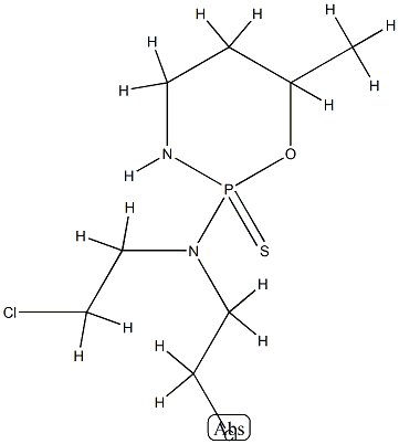 N,N-bis(2-chloroethyl)-6-methyl-2-sulfanylidene-1-oxa-3-aza-2$l^{5}-ph osphacyclohexan-2-amine CAS#: 78220-04-9